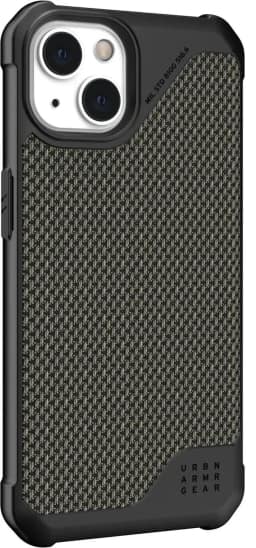 Чехол UAG Metropolis LT для iPhone 13 Kevlar, Olive — фото 5
