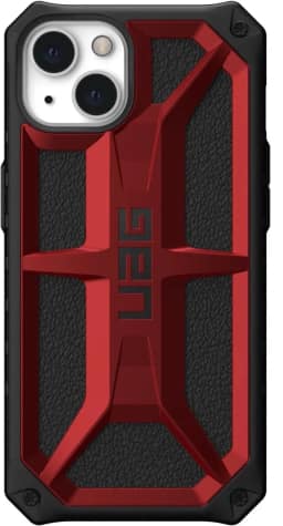 Чехол UAG Monarch для iPhone 13 Crimson, Black-Red — фото 3