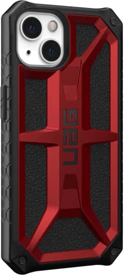 Чехол UAG Monarch для iPhone 13 Crimson, Black-Red — фото 6