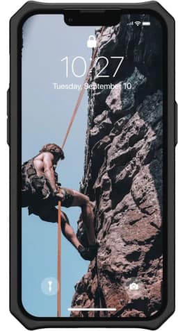 Чехол UAG Monarch для iPhone 13 Carbon Fiber, Black — фото 6