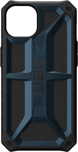 Чехол UAG Monarch для iPhone 13 Mallard, Black-Blue — фото 1