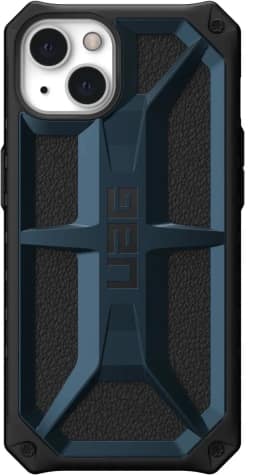 Чехол UAG Monarch для iPhone 13 Mallard, Black-Blue — фото 3