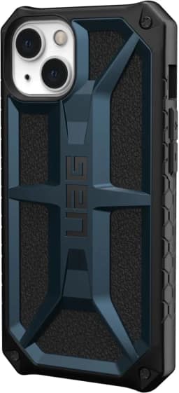 Чехол UAG Monarch для iPhone 13 Mallard, Black-Blue — фото 4