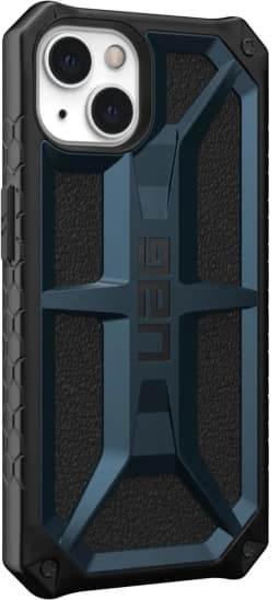 Чехол UAG Monarch для iPhone 13 Mallard, Black-Blue — фото 5