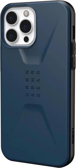 Чехол UAG Civilian для iPhone 13 Pro Mallard, Midnight Blue — фото 5