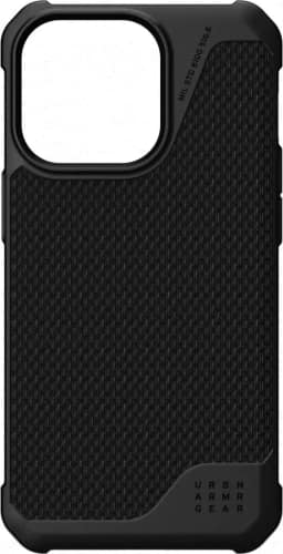 Чехол UAG Metropolis LT with MagSafe для iPhone 13 Pro Kevlar, Black — фото 1