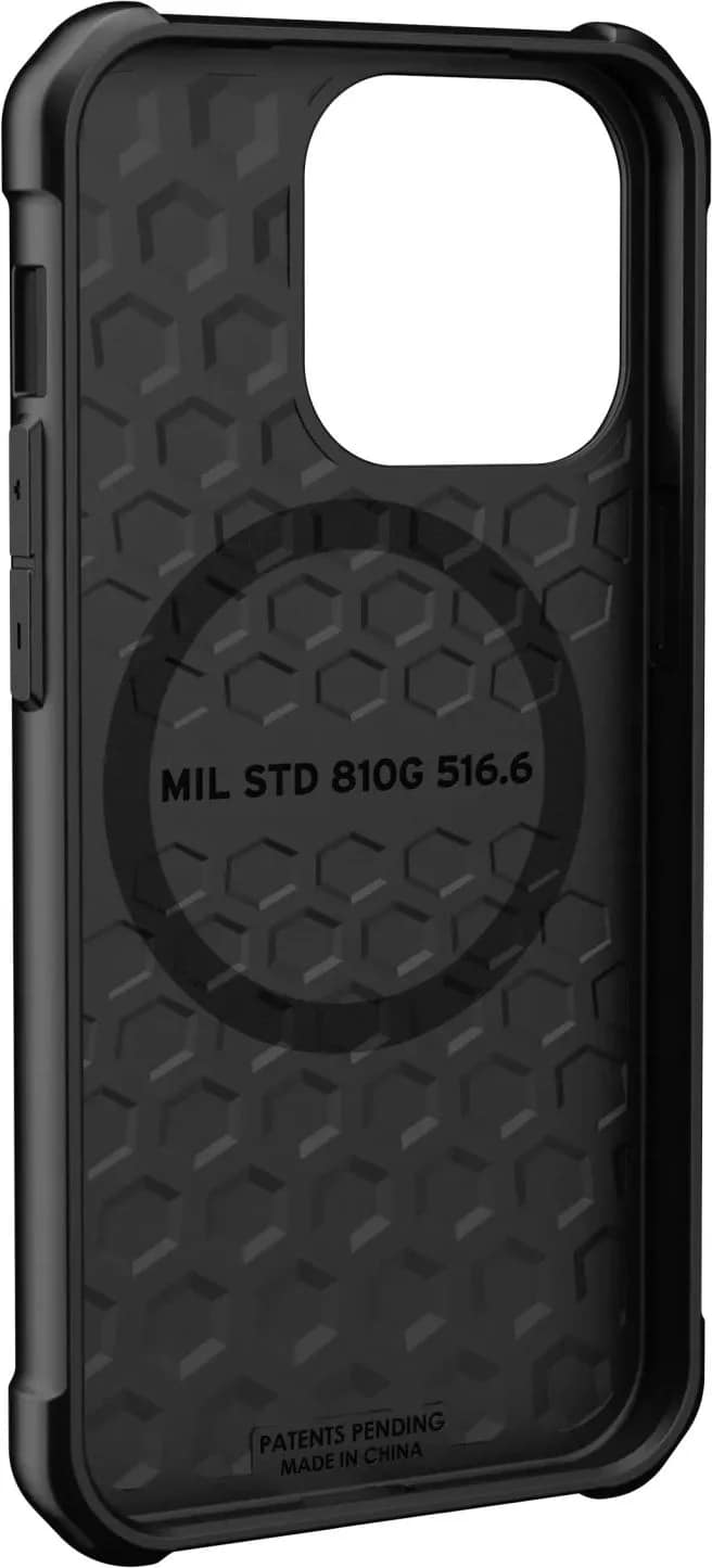 Чехол UAG Metropolis LT with MagSafe для iPhone 13 Pro Kevlar, Black — фото 2