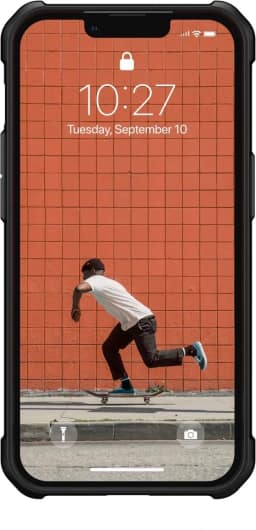 Чехол UAG Metropolis LT with MagSafe для iPhone 13 Pro Kevlar, Black — фото 3