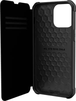 Чехол UAG Metropolis Folio для iPhone 13 Pro Kevlar, Black — фото 1