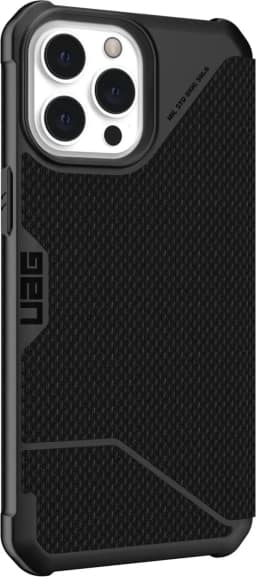 Чехол UAG Metropolis Folio для iPhone 13 Pro Kevlar, Black — фото 4