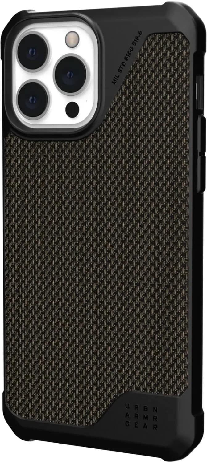 Чехол UAG Metropolis LT для iPhone 13 Pro Kevlar, Olive — фото 4