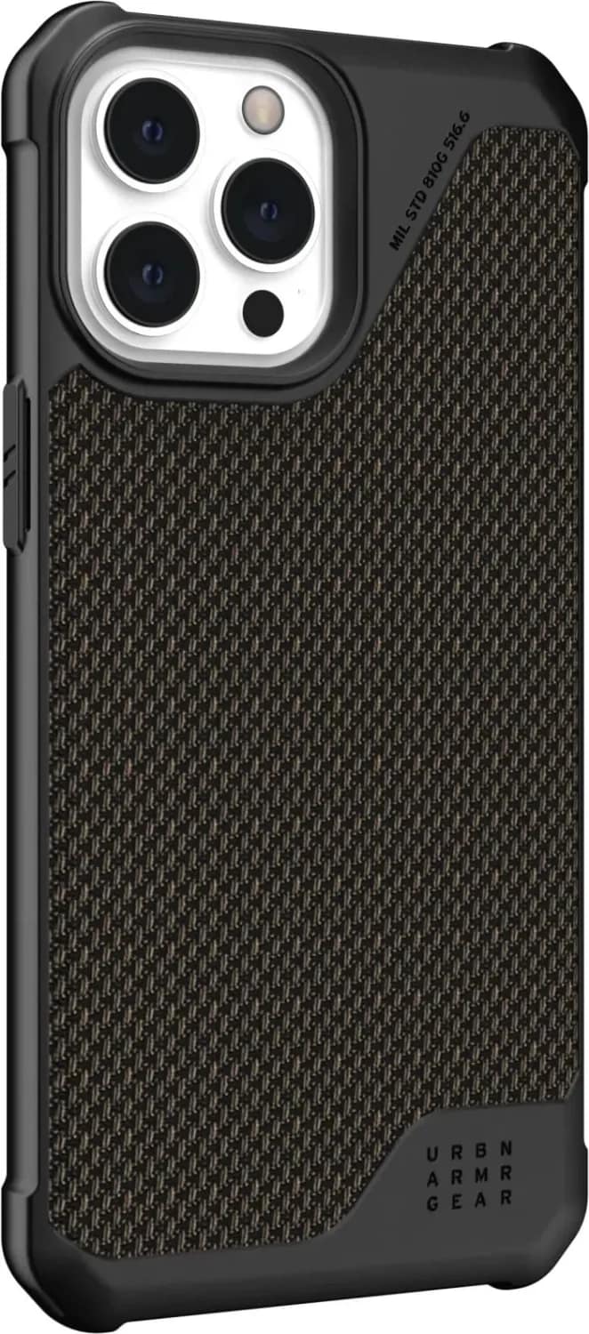 Чехол UAG Metropolis LT для iPhone 13 Pro Kevlar, Olive — фото 5