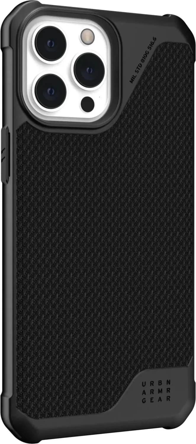 Чехол UAG Metropolis LT для iPhone 13 Pro Kevlar, Black — фото 5