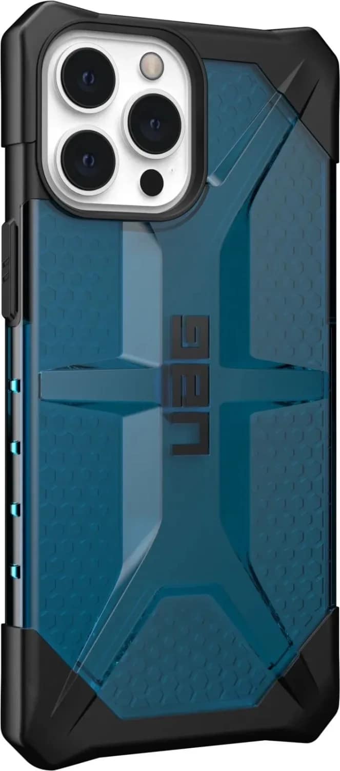 Чехол UAG Plasma для iPhone 13 Pro Mallard, Midnight Blue — фото 5