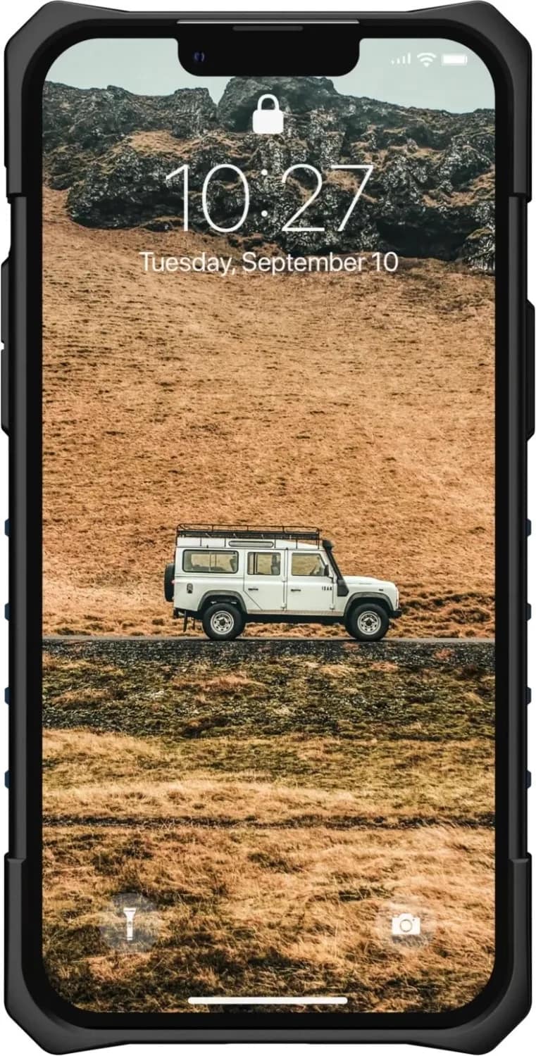 Чехол UAG Pathfinder для iPhone 13 Pro Max Mallard, Midnight Blue — фото 3