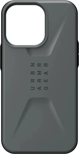 Чехол UAG Civilian для iPhone 13 Pro Max, Silver — фото 1