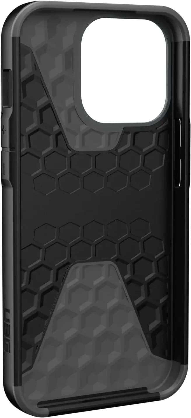 Чехол UAG Civilian для iPhone 13 Pro Max, Silver — фото 2