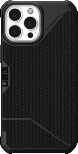 Чехол UAG Metropolis Folio для iPhone 13 Pro Max Kevlar, Black — фото 2