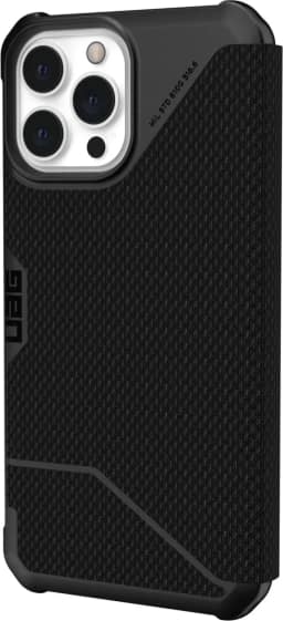 Чехол UAG Metropolis Folio для iPhone 13 Pro Max Kevlar, Black — фото 3