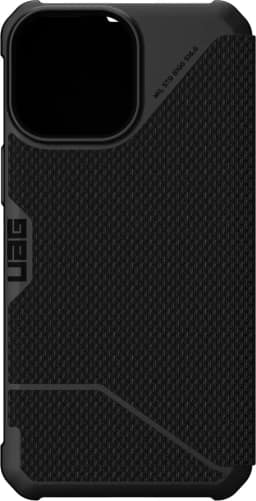 Чехол UAG Metropolis Folio для iPhone 13 Pro Max Kevlar, Black — фото 6