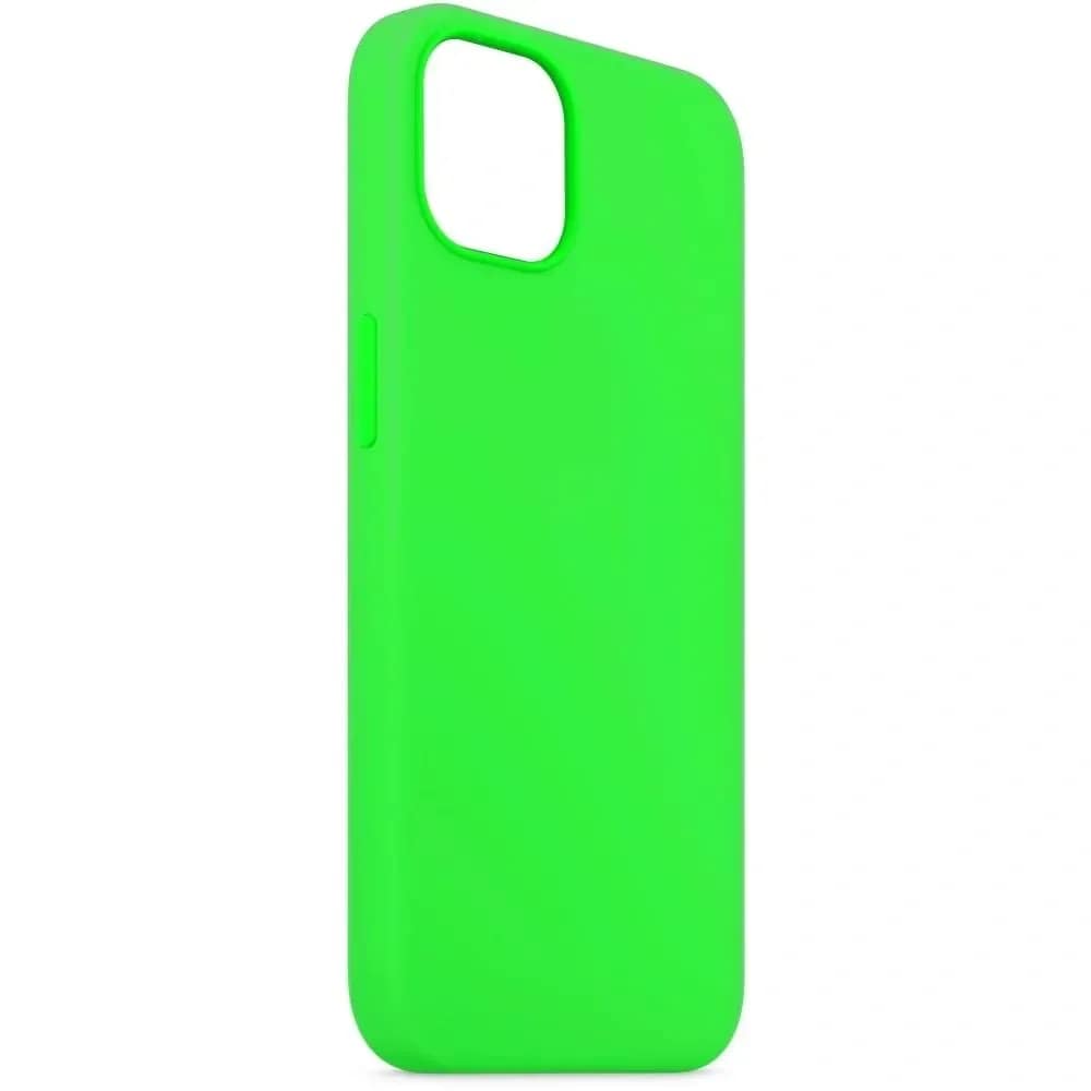 Накладка силиконовая MItrifON для iPhone 13 Pro Light Green, Салатовый — фото 3