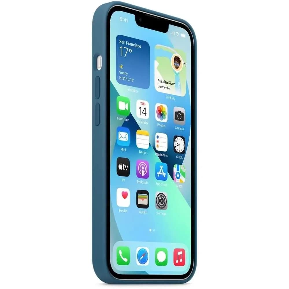 Накладка силиконовая MItrifON для iPhone 13 Pro Emerald, Aurora — фото 2