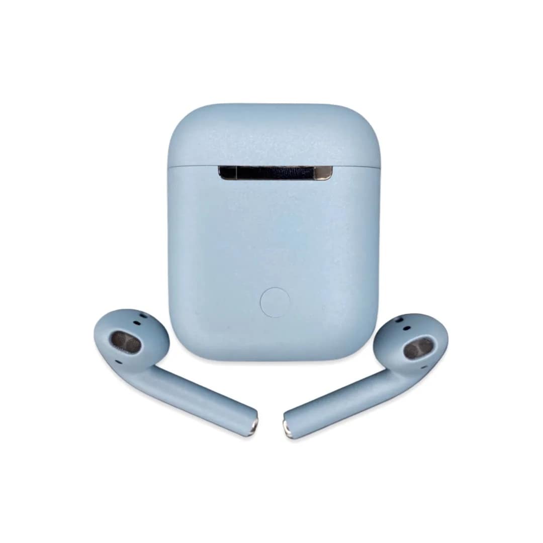 Наушники Apple AirPods 2 Color Sky Blue, Crystal blue — фото 2