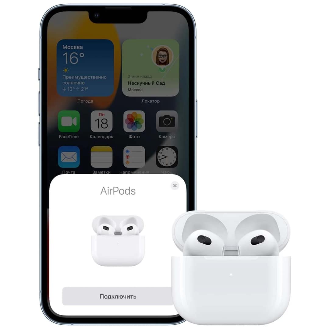 Наушники Apple AirPods 3 White, Белый — фото 5