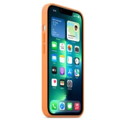 Силиконовый чехол Apple MagSafe для iPhone 13 Pro Spring Mimosa, Orange — фото 3