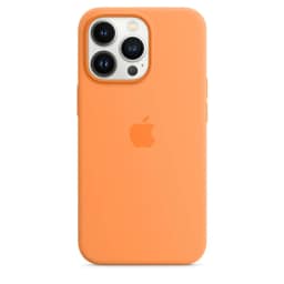 Силиконовый чехол Apple MagSafe для iPhone 13 Pro Spring Mimosa, Orange — фото 5
