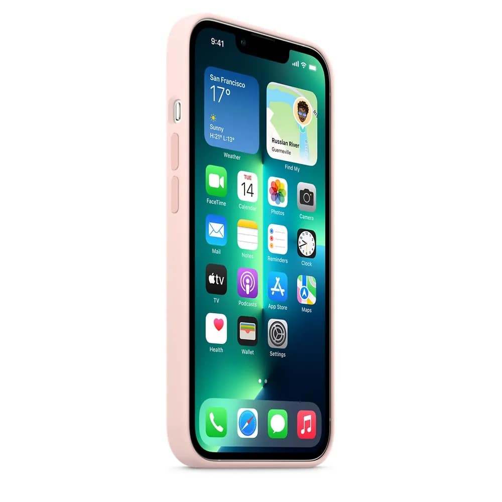 Силиконовый чехол Apple MagSafe для iPhone 13 Pro Pink, Pink sand — фото 2
