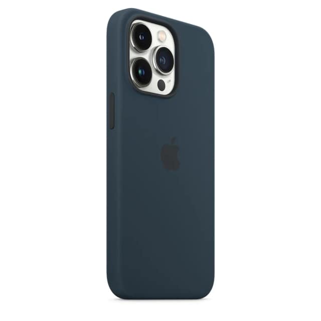 Силиконовый чехол Apple MagSafe для iPhone 13 Pro Blue Whirlpool, Midnight Blue