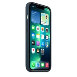 Силиконовый чехол Apple MagSafe для iPhone 13 Pro Blue Whirlpool, Midnight Blue — фото 2