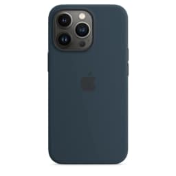 Силиконовый чехол Apple MagSafe для iPhone 13 Pro Blue Whirlpool, Midnight Blue — фото 3