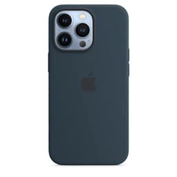 Силиконовый чехол Apple MagSafe для iPhone 13 Pro Blue Whirlpool, Midnight Blue — фото 4
