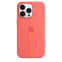 Силиконовый чехол Apple MagSafe для iPhone 13 Pro Розовый помело, Pink — фото 5