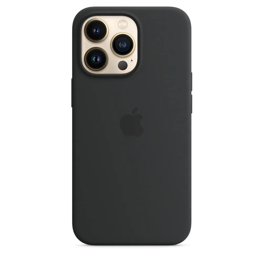 Силиконовый чехол Apple MagSafe для iPhone 13 Pro Dark Night, Black — фото 5