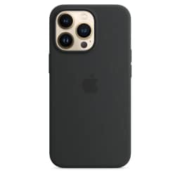 Силиконовый чехол Apple MagSafe для iPhone 13 Pro Dark Night, Black — фото 5