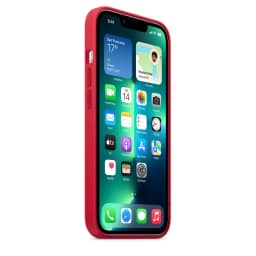 Силиконовый чехол Apple MagSafe для iPhone 13 Pro, Red — фото 2