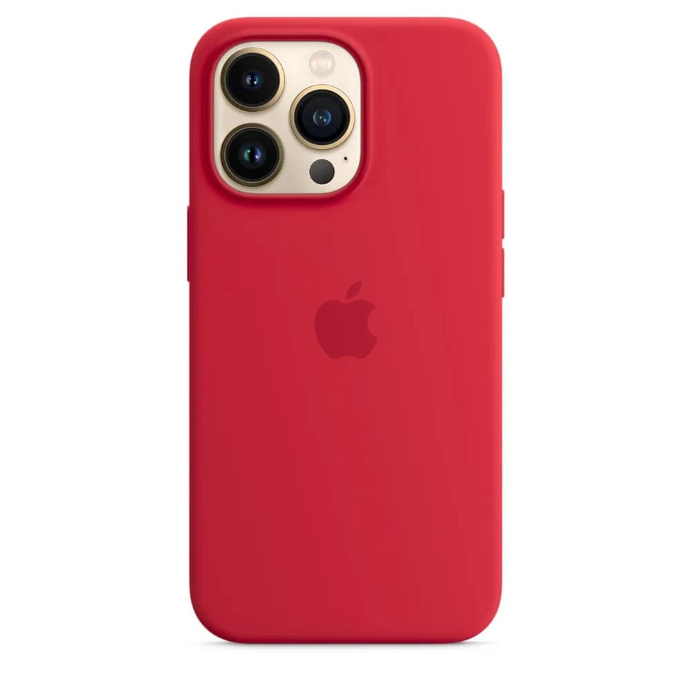 Силиконовый чехол Apple MagSafe для iPhone 13 Pro, Red — фото 5