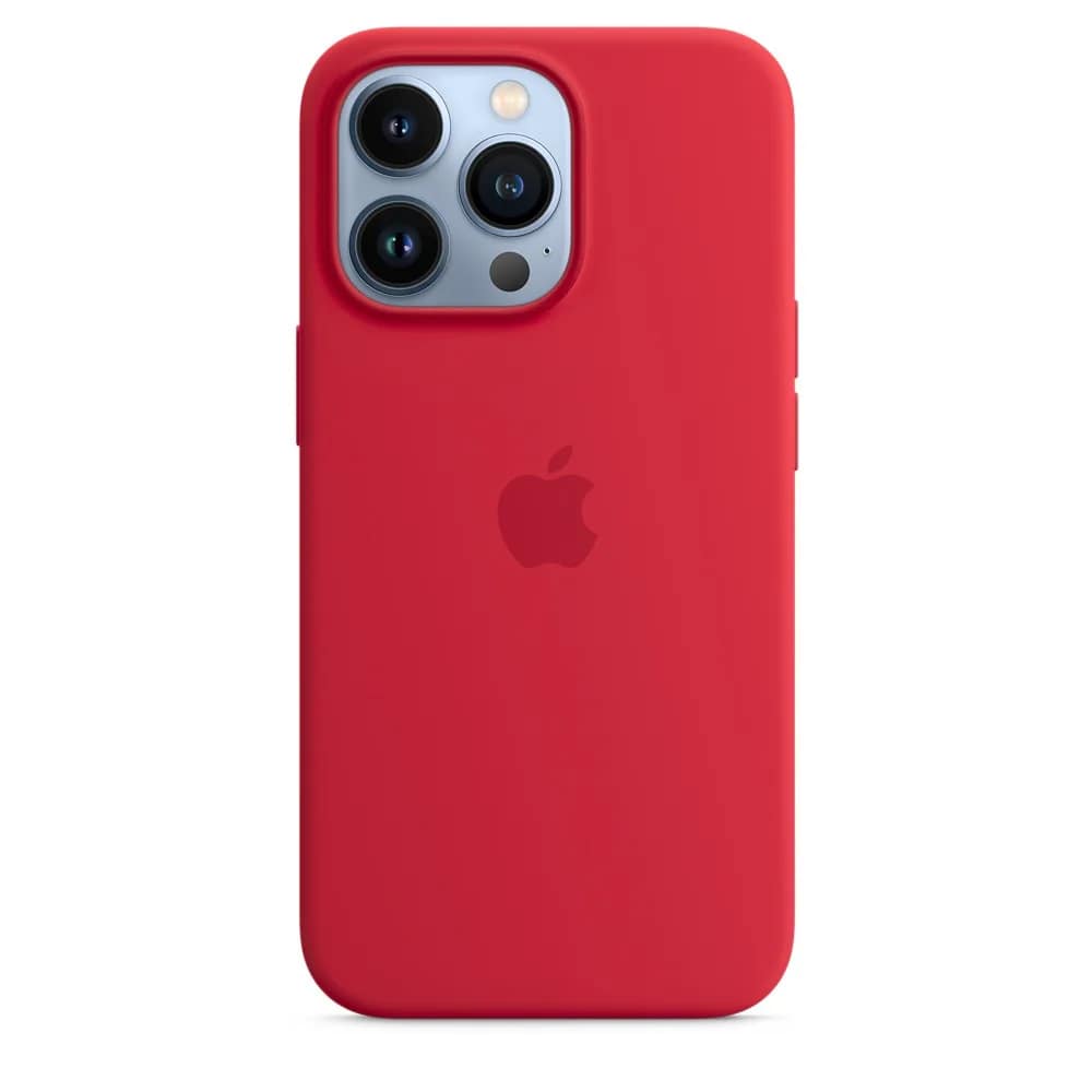 Силиконовый чехол Apple MagSafe для iPhone 13 Pro, Red — фото 6