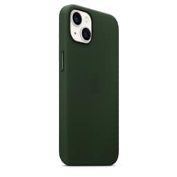 Кожаный чехол Apple MagSafe для iPhone 13 Зелёная секвойя, Green — фото 2