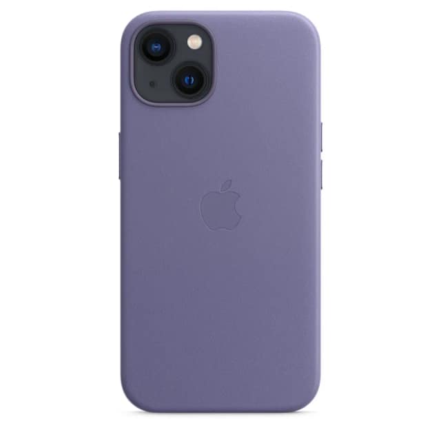 Кожаный чехол Apple MagSafe для iPhone 13 Сиреневая глициния, Purple
