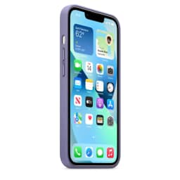 Кожаный чехол Apple MagSafe для iPhone 13 Сиреневая глициния, Purple — фото 2