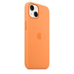 Силиконовый чехол Apple MagSafe для iPhone 13 Весенняя мимоза, Orange — фото 1