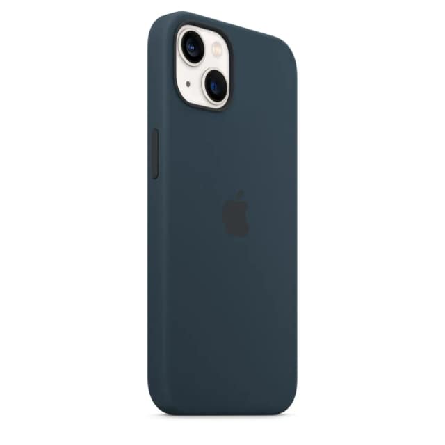 Силиконовый чехол Apple MagSafe для iPhone 13 Blue, Midnight Blue