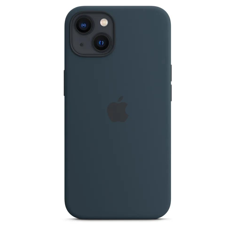 Силиконовый чехол Apple MagSafe для iPhone 13 Blue, Midnight Blue — фото 6