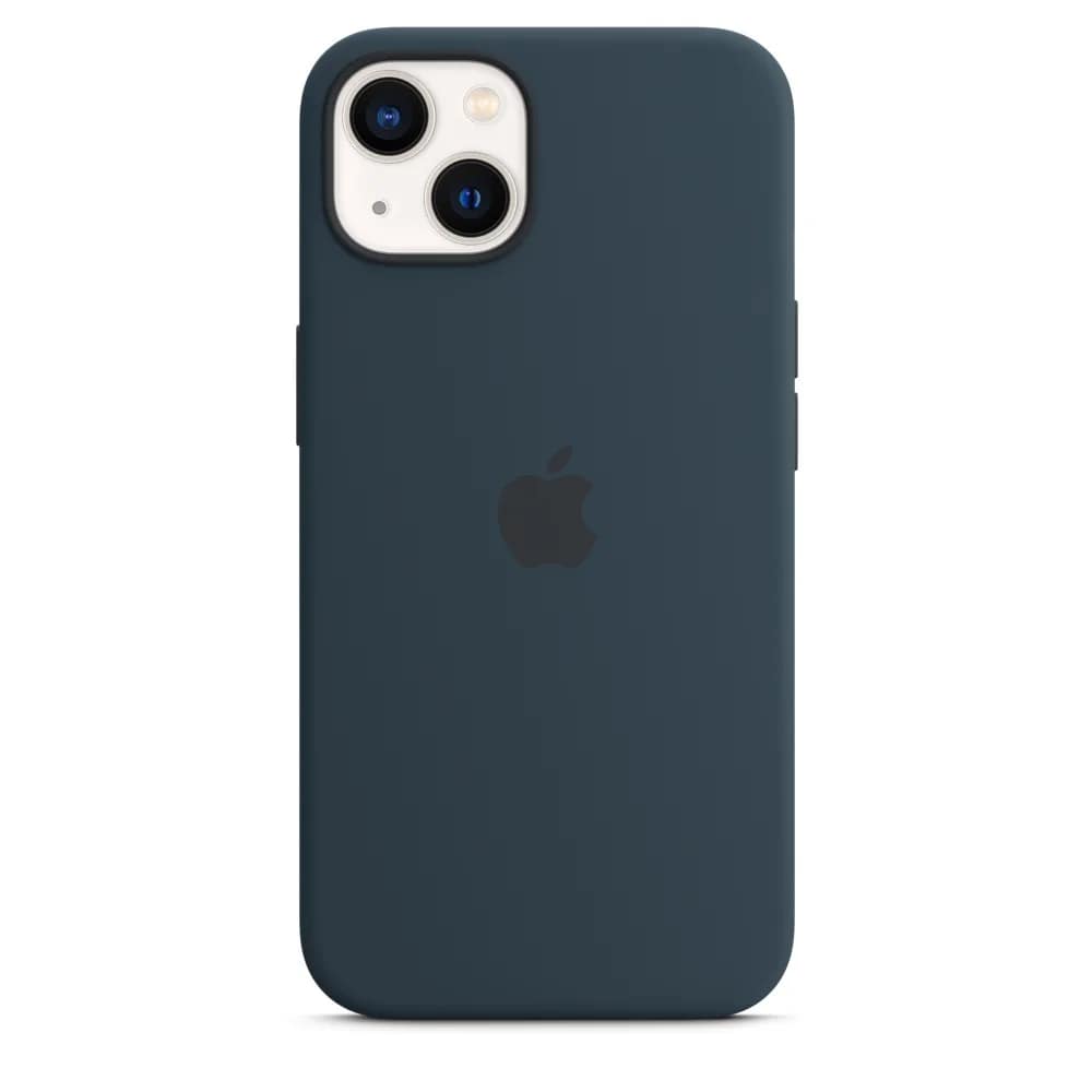 Силиконовый чехол Apple MagSafe для iPhone 13 Blue, Midnight Blue — фото 7