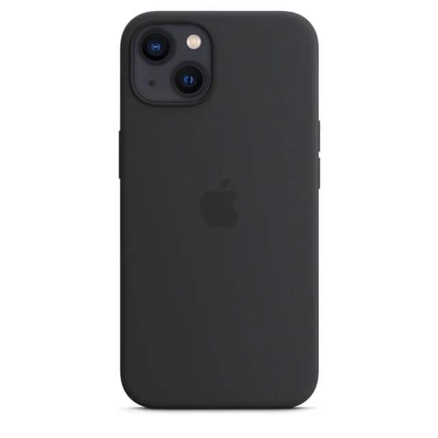 Силиконовый чехол Apple MagSafe для iPhone 13 Dark Night, Black