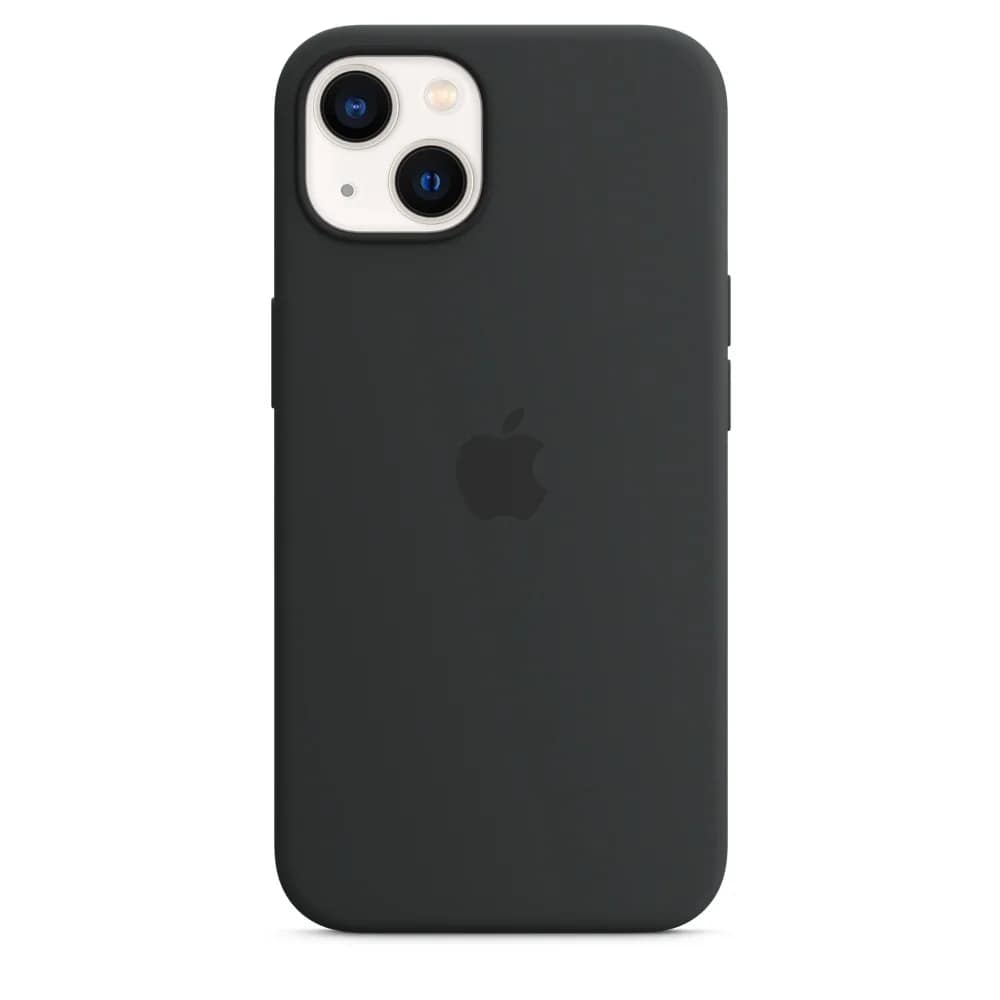 Силиконовый чехол Apple MagSafe для iPhone 13 Dark Night, Black — фото 4